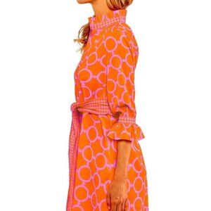 DROSDO Outta Sight Tunic Dress in Pink & Orange by GRETCHEN SCOTT